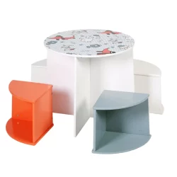 Детска Маса с Компактен Дизайн - DOGS