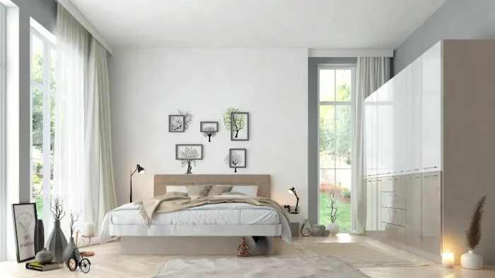 Легло с нощни шкафчета Ava - Image 3