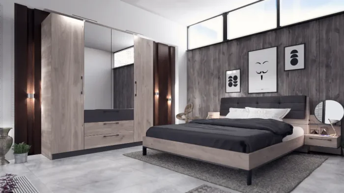 Легло с нощни шкафчета Pulsar - Image 3