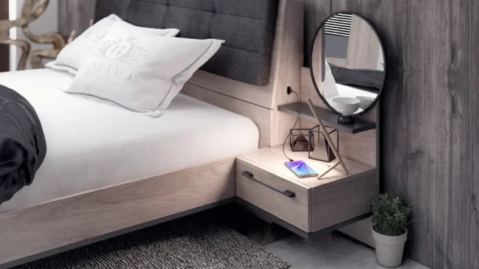 Легло с нощни шкафчета Pulsar - Image 2