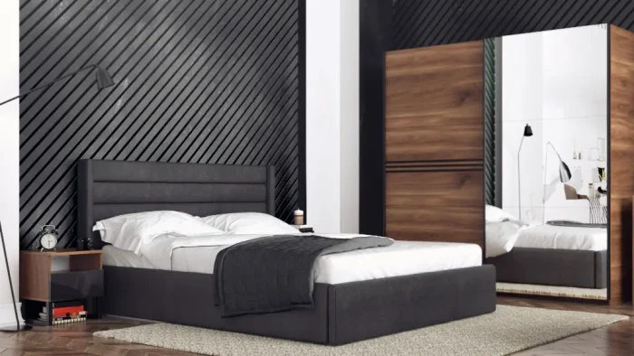 Гардероб с две плъзгащи врати Modern M02 - Image 4