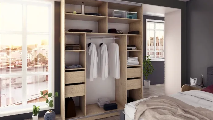 Гардероб с две плъзгащи врати Modena - Image 5