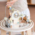 Детска дървена образователна маса - Image 4