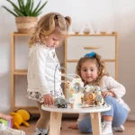 Детска дървена образователна маса - Image 2