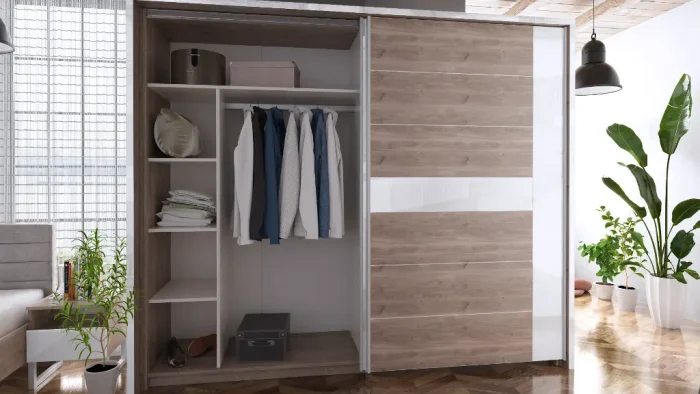 Гардероб с две плъзгащи врати Modern M03 - Image 8