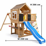 Голяма детска дървена къщичка GINGER HOME за двор - Image 13