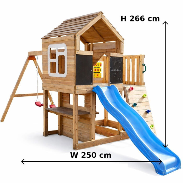 Голяма детска дървена къщичка GINGER HOME за двор - Image 13