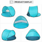 Детска Pop-Up Палатка за Игра GINGER HOME с UV Защита 50+ – Кръгла, Лека и Сгъваема, за Плаж и Градина, 150×150×90 см - Image 9