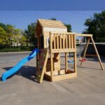 Голяма детска дървена къщичка GINGER HOME за двор - Image 6