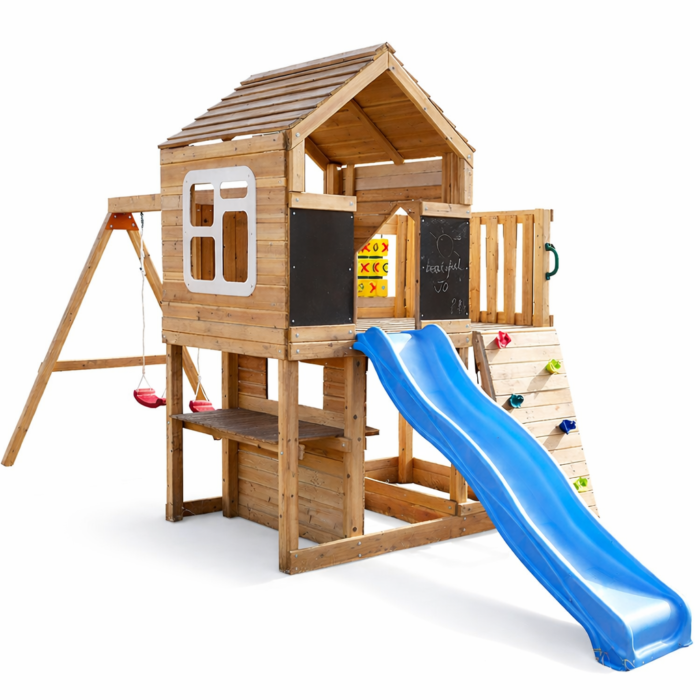 Голяма детска дървена къщичка GINGER HOME за двор - Image 1
