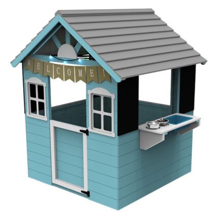 Детска дървена къща за игра GINGER HOME с кухня