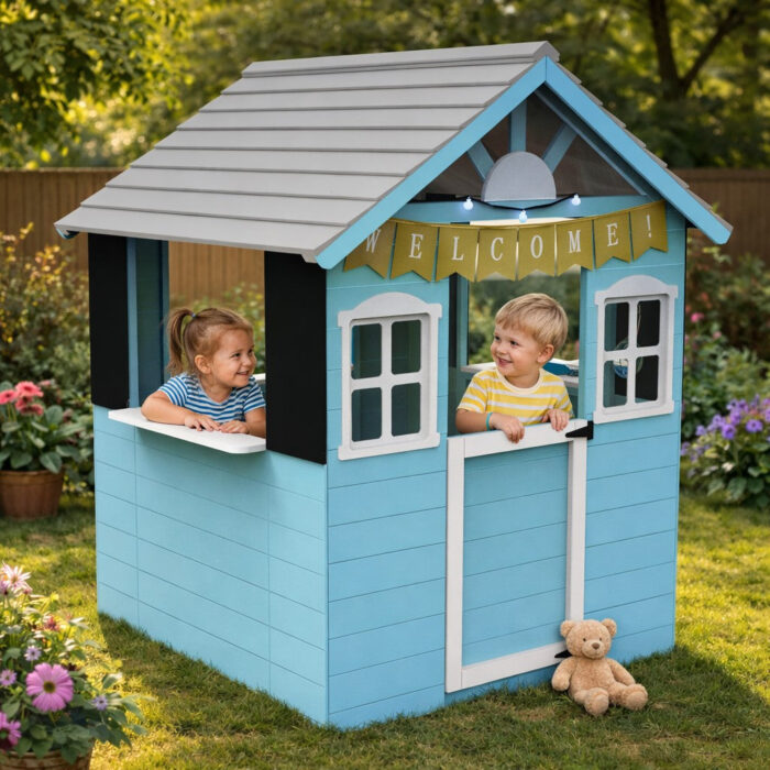 Детска дървена къща за игра GINGER HOME с кухня - Image 9