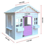 Детска дървена къщичка за игра GINGER HOME - Image 12