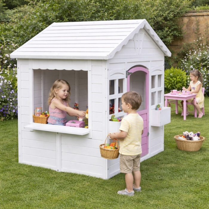 Детска дървена къщичка за игра GINGER HOME - Image 8