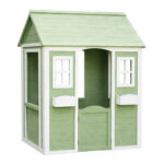 Детска дървена къщичка за игра на открито GINGER HOME