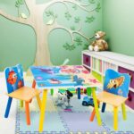 Детска дървена маса и столчета GINGER HOME с морски животни - Image 17