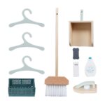 Детска дървена пералня 3 в 1 с мивка с течаща вода и сушилня GINGER HOME - Image 6