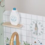 Детска дървена пералня 3 в 1 с мивка с течаща вода и сушилня GINGER HOME - Image 7