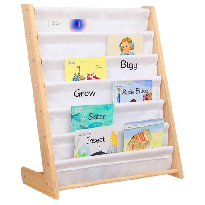 Детска дървена етажерка за книги  GINGER HOME - Image 1