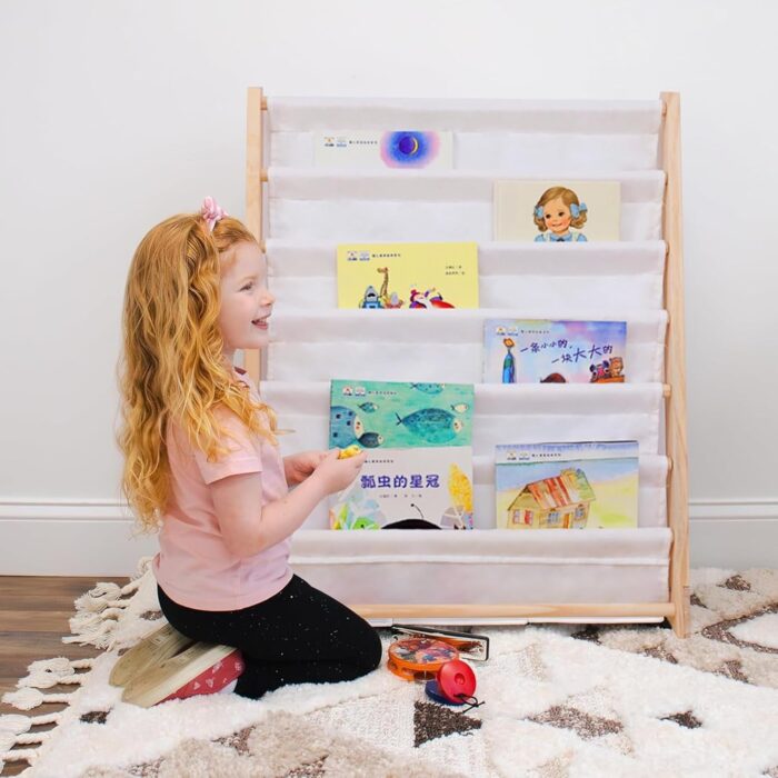 Детска дървена етажерка за книги  GINGER HOME - Image 10