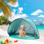 Детска Pop-Up палатка за игра GINGER HOME с UV защита 50+ – лека и сгъваема, за плаж и градина, 120×80×70 см - Image 12