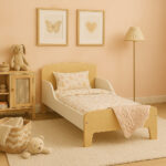 Детско Дървено Легло със Защита и Подматрачна Рамка 140/70 см – GINGER HOME - Image 13
