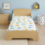 Детско Дървено Легло със Защита и Подматрачна Рамка 140/70 см – GINGER HOME - Image 3
