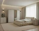 Нощно шкафче Silk 3F кашмир - Image 2