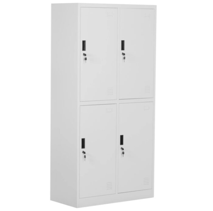 Гардероб метален 90/45/185 см с 4 врати - Image 1