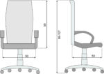 Офис стол Галатея - Image 4