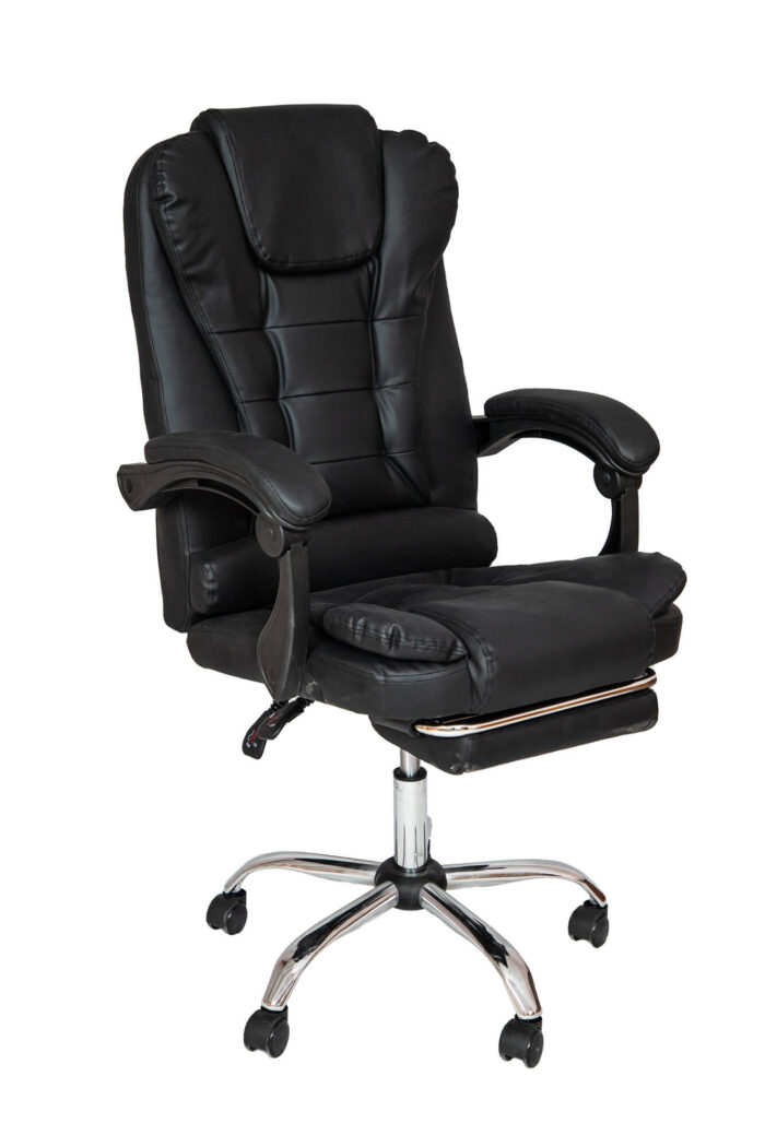 Директорски ергономичен офис стол Comfort черен - Image 1