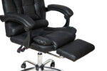 Директорски ергономичен офис стол Comfort черен - Image 6