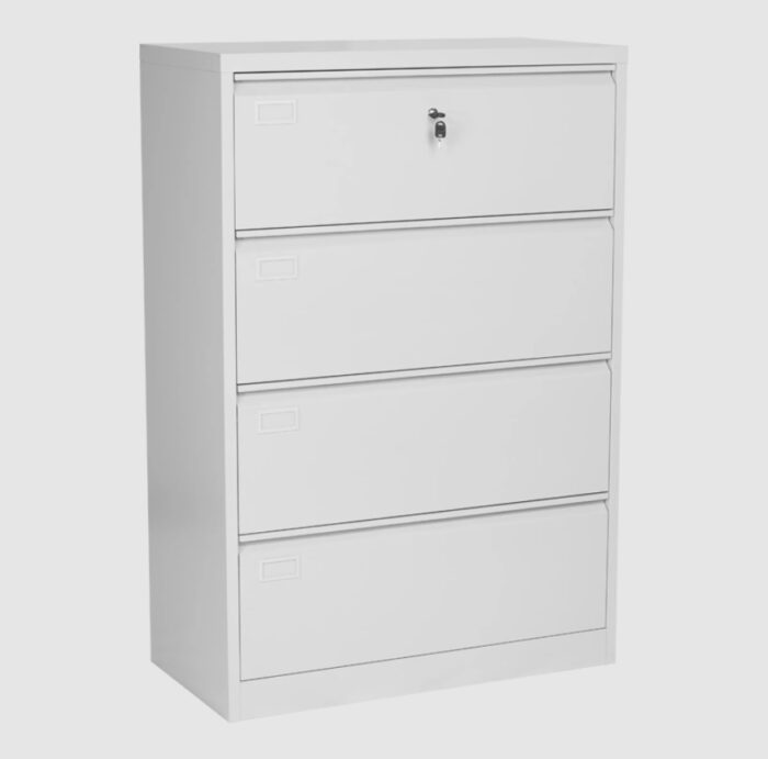 Метален офис шкаф/кардекс с 4 чекмеджета 90/45/132 см - Image 1