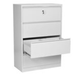 Метален офис шкаф/кардекс с 4 чекмеджета 90/45/132 см - Image 3