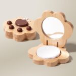 Детски Дървен Козметичен Комплект GINGER HOME, Гримове за Ролева Игра, Чантичка, Монтесори - Image 4