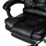 Директорски ергономичен офис стол Comfort черен - Image 10