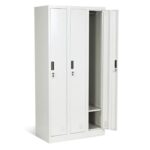 Гардероб метален с 3 врати 90/45/185 см - Image 3