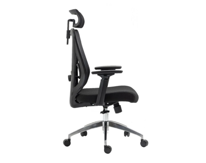 Офис ергономичен стол Aero Trone Lite черен - Image 2
