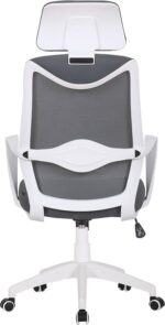 Мениджърски стол Аврора MESH сив - Image 4