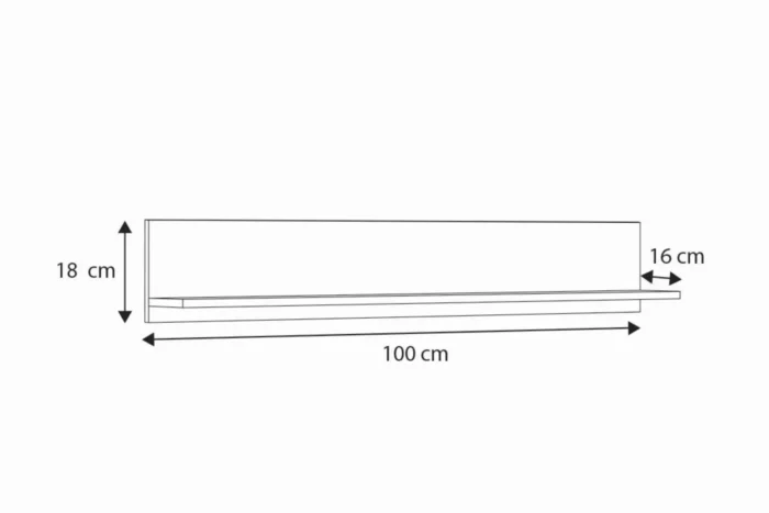 Полица Shelf (артисан + бяло) - Image 3