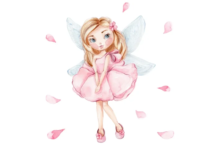 Детско легло FALA с парапет с различни мотиви (160 х 80 см, girl with wings) - Image 4