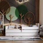 Единично легло Max с парапет и чекмедже (160 х 80 см) - Image 3