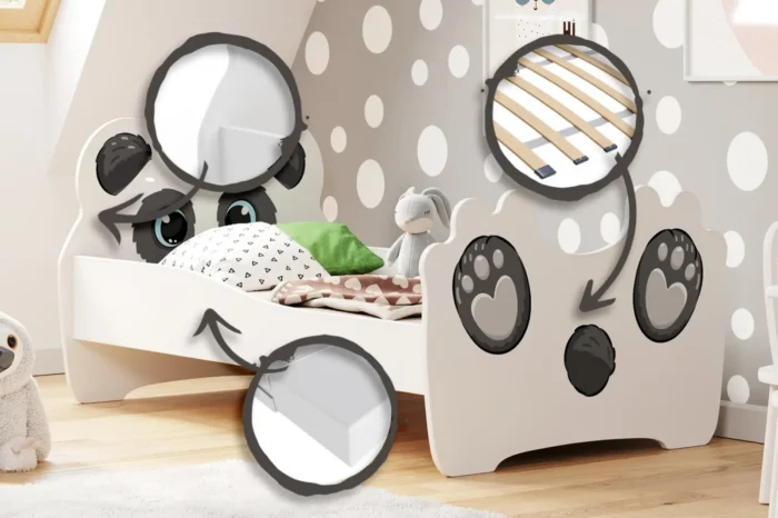 Детско легло Panda (140 х 70 см) - Image 3