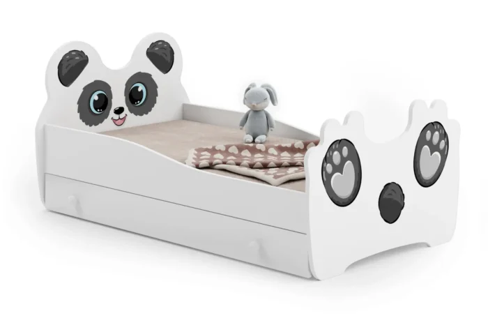 mbx-010360-1.webp Детско легло Panda с чекмедже (140 х 70 см) - Image 1