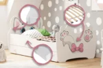 Детско легло Pink cat с чекмедже (140 х 70 см) - Image 3