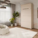 Вертикално сгъваемо стенно легло VERTO 90x200 (Кашмир) - Image 6