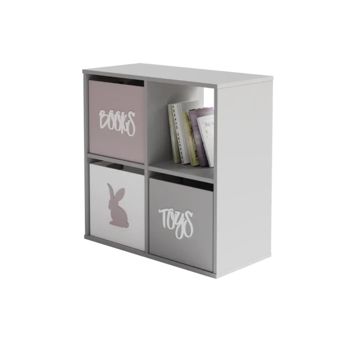 Етажерка Loni 2x2 (80, бяло) - Image 1
